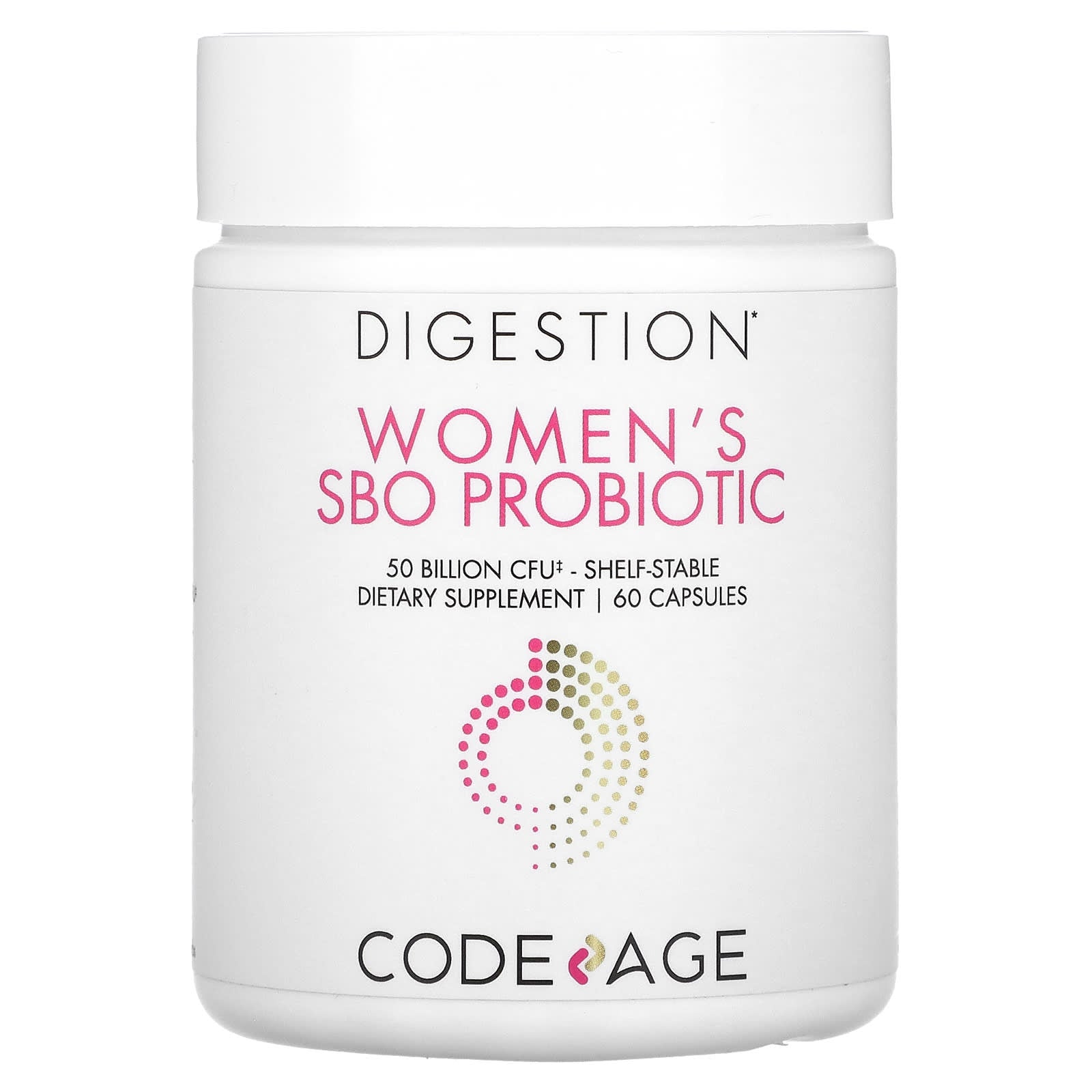 Codeage, Women's SBO Probiotic, 60 capsules UPC 853919008397 | HiLife Vitamins