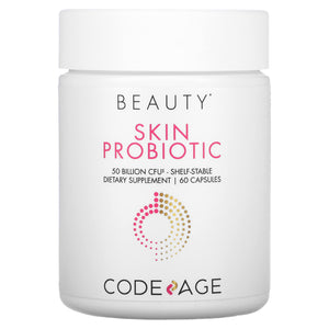 Codeage, Skin Probiotic, 60 capsules - 853919008403 | Hilife Vitamins