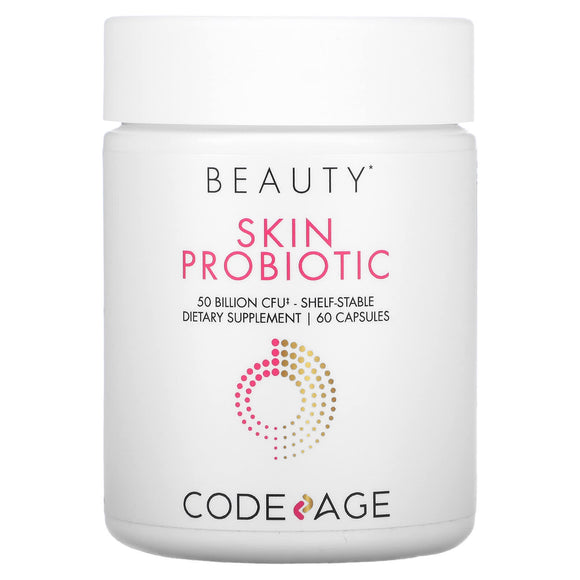 Codeage, Skin Probiotic, 60 capsules - 853919008403 | Hilife Vitamins
