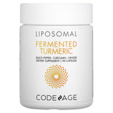 Codeage, Fermented Turmeric, 90 capsules - 853919008472 | Hilife Vitamins