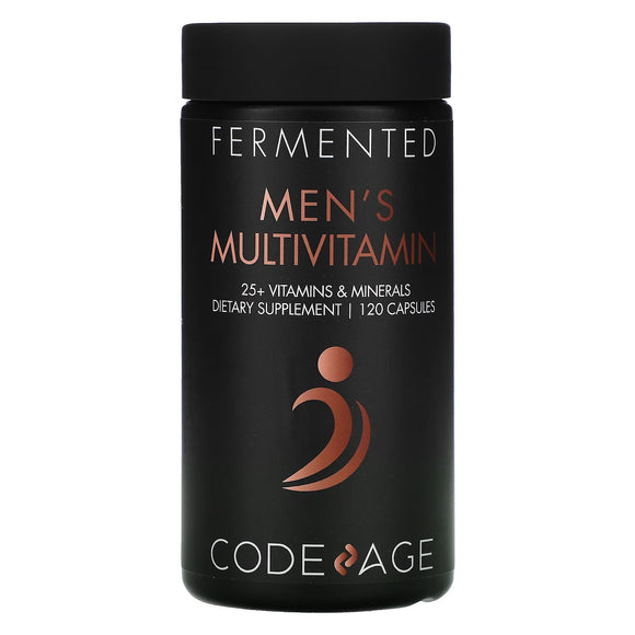 Codeage, Men's Fermented Multivitamin, 120 capsules - 853919008519 | Hilife Vitamins