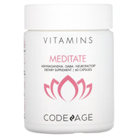 Codeage, Meditate, 60 capsules UPC 853919008564 | HiLife Vitamins