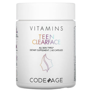 Codeage, Teen Clearface, 60 capsules - 853919008779 | Hilife Vitamins