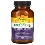 Country Life, Core Daily 1 Multivitamin for Women 50 +, 60 Tablets - [product_sku] | HiLife Vitamins
