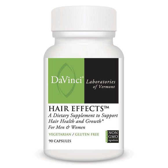 Davinci Labs, Hair Effects, 90 Capsules - 026664272393 | Hilife Vitamins
