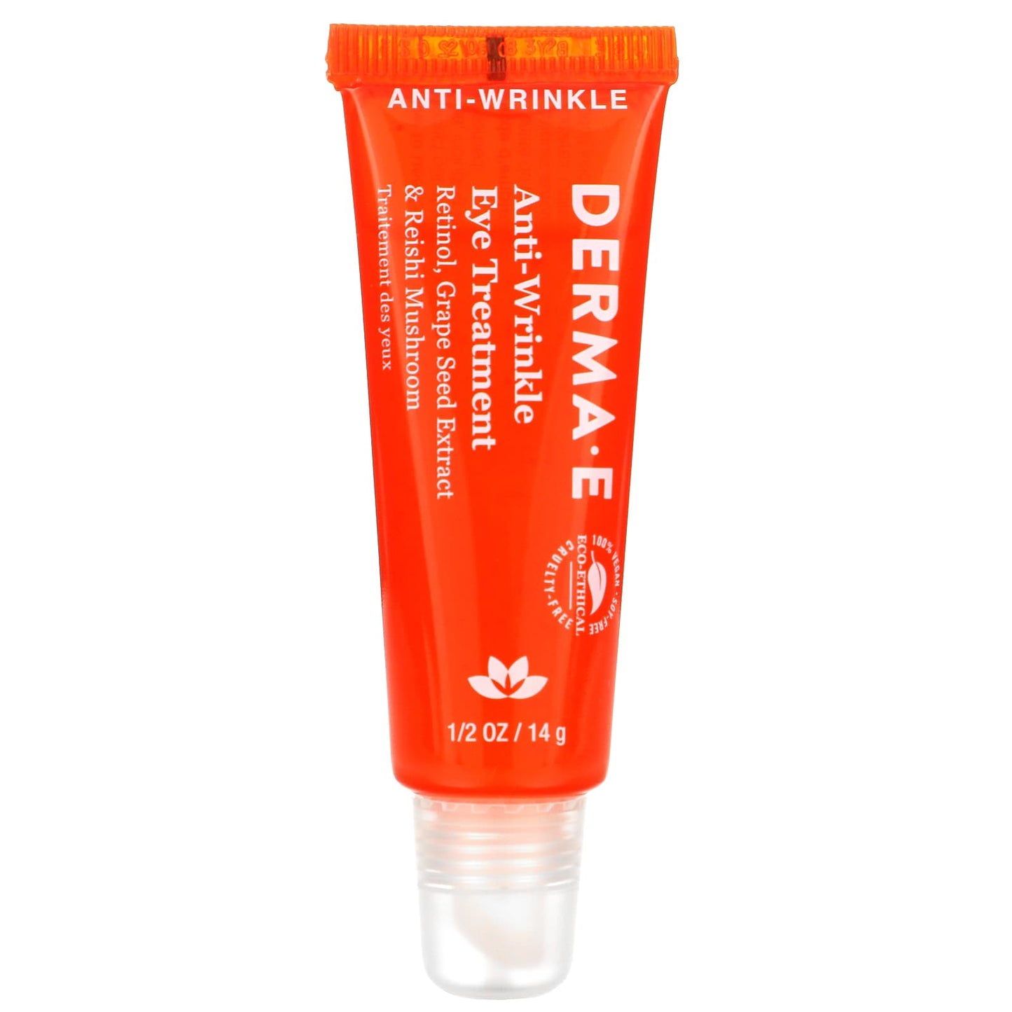 DERMA E., Anti-Wrinkle Eye Treatment, 1/2 oz (14 g) UPC 030985004878 | HiLife Vitamins