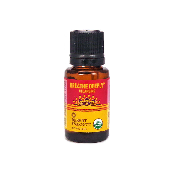 Desert Essence, Breathe Deeply Essential Oil, .5 Oz - 718334331850 | Hilife Vitamins