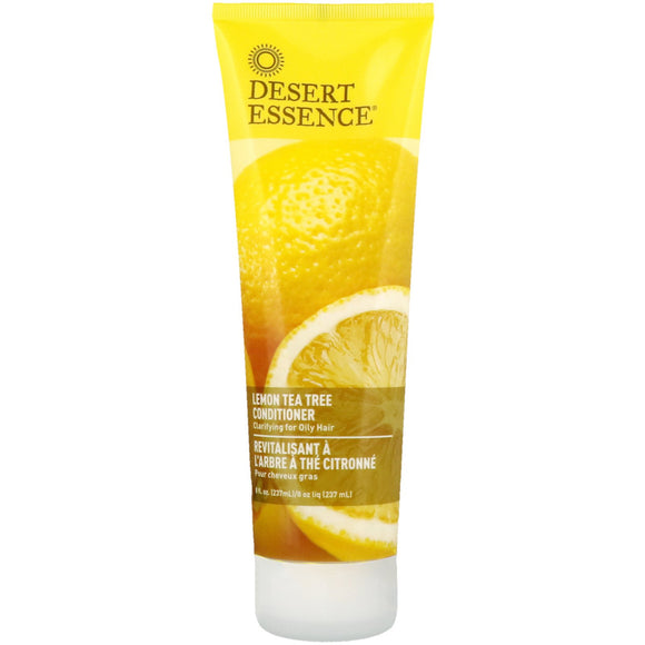 Desert Essence, Organics Lemon Tea Tree Conditioner, 8 Oz - 718334337104 | Hilife Vitamins