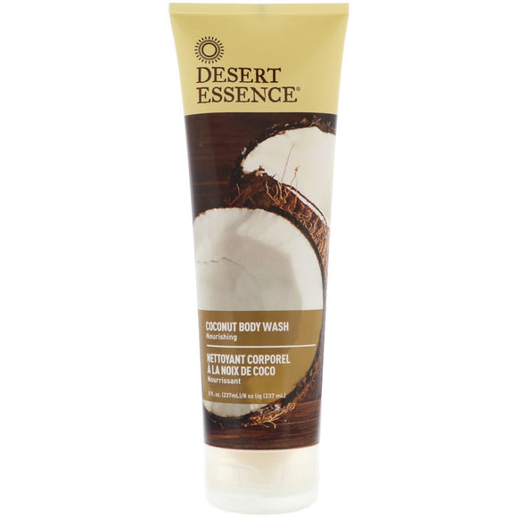 Desert Essence, Organics Bodywash Coconut, 8 Oz - 718334337364 | Hilife Vitamins