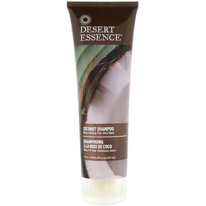 Desert Essence, Organics Coconut Shampoo, 8 Oz - 718334337845 | Hilife Vitamins