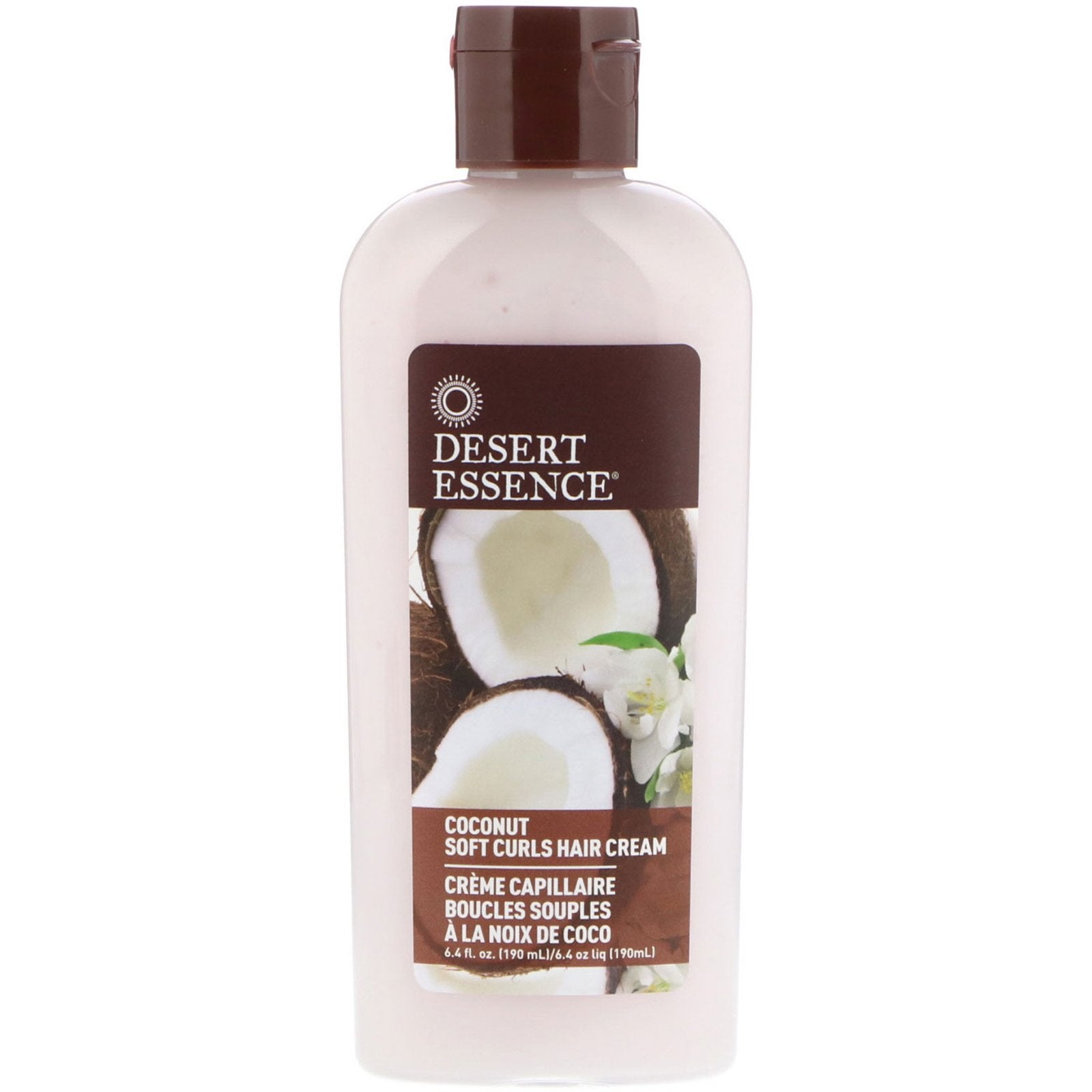 Desert Essence, Soft Curls Hair Cream-Coconut, 6.4 Oz - 718334337876 | Hilife Vitamins