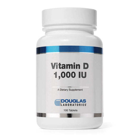 Douglas Laboratories, Vitamin D (1000 I.U.), 100 Tablets - 310539002117 | Hilife Vitamins