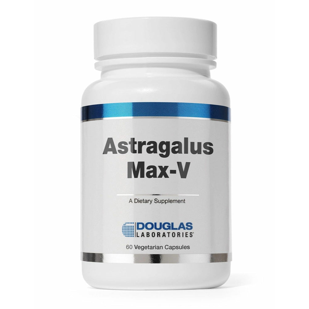 Douglas Laboratories, Astragalus Max-V, 60 Vegetarian Capsules UPC 310539001127 | HiLife Vitamins