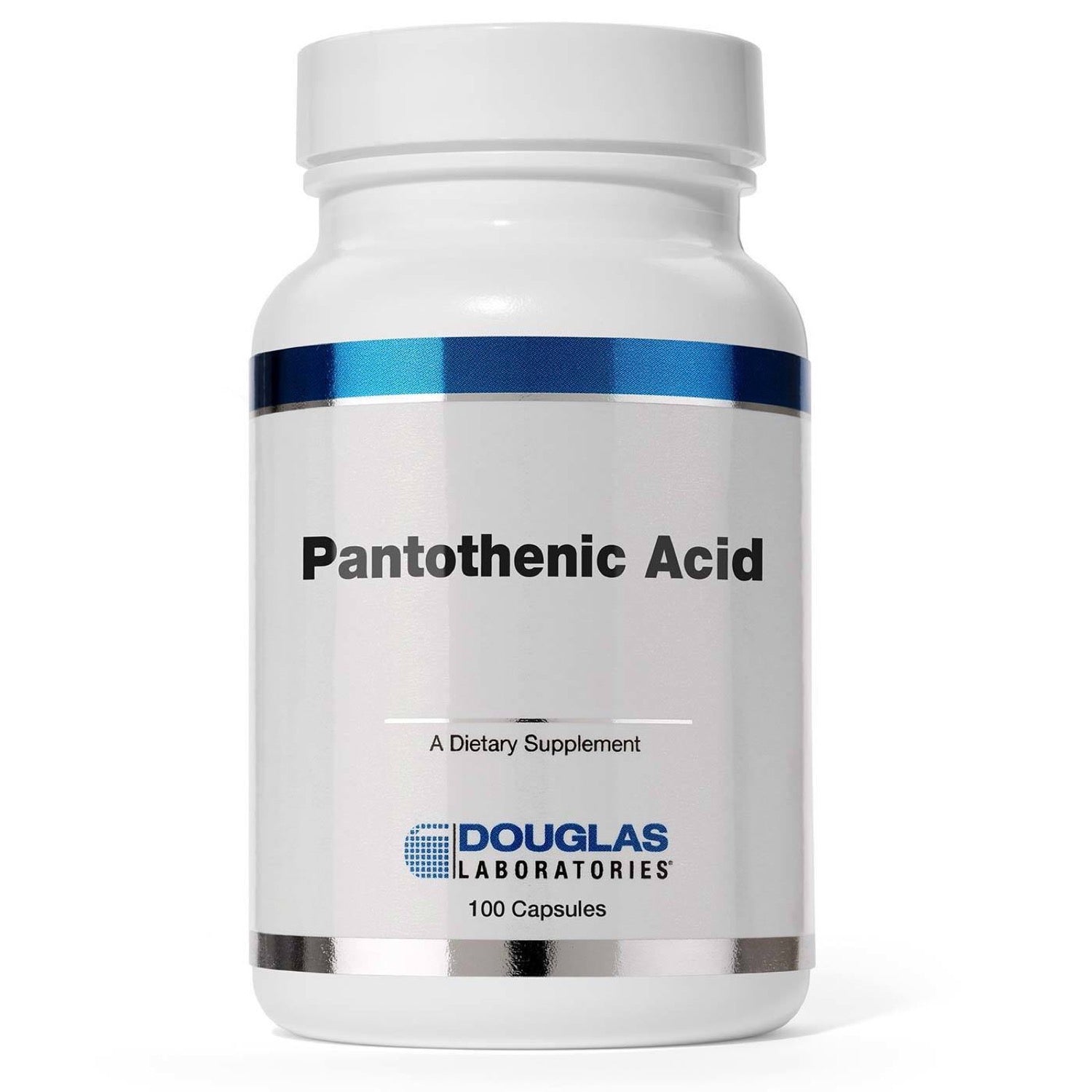 Douglas Laboratories, Pantothenic Acid 500 mg, 100 Capsules UPC 310539014042 | HiLife Vitamins