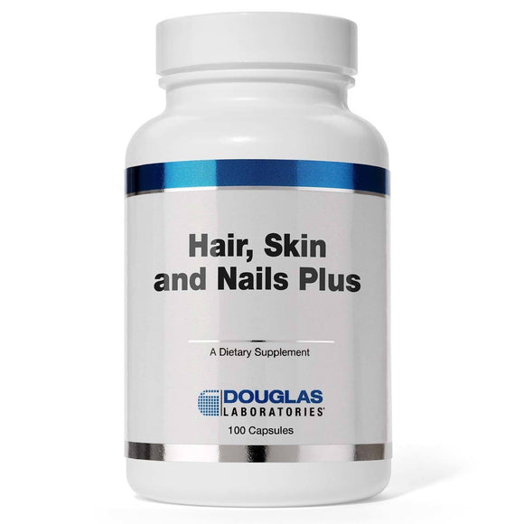 Douglas Laboratories, HAIR, SKIN AND NAILS PLUS, 100 Capsules - 310539014974 | Hilife Vitamins