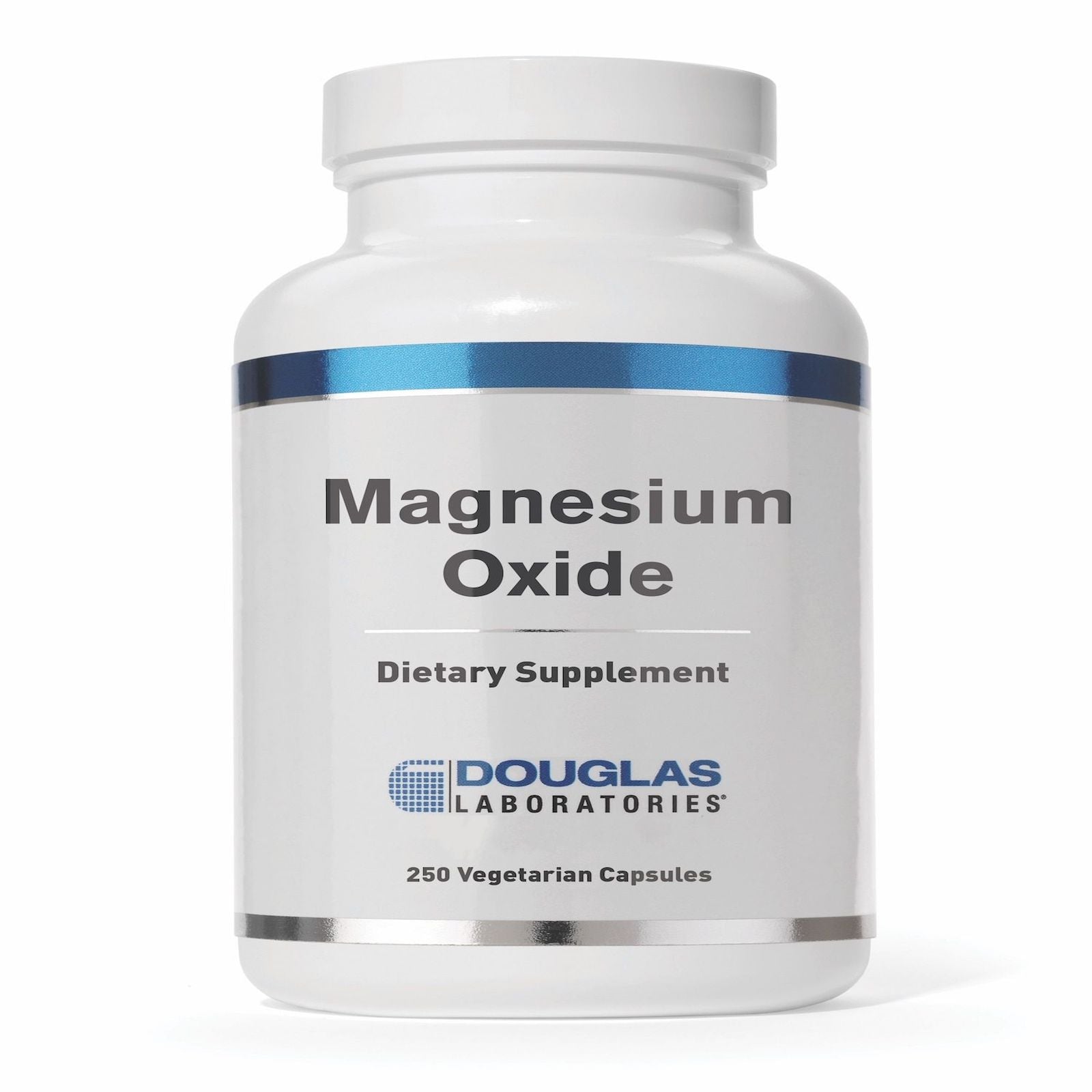 Douglas Laboratories, Magnesium Oxide, 250 Vegetarian Capsules UPC 310539978344 | HiLife Vitamins