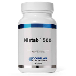 Douglas Laboratories, Niatab 500, 100 Tablets - 745287020135 | Hilife Vitamins