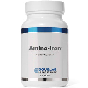 Douglas Laboratories, Amino-Iron 18 Mg 100 Ct, 100 Tablets - 745287030158 | Hilife Vitamins