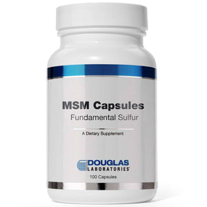 Douglas Laboratories, Msm Ules, 100 Capsules - 745287030370 | Hilife Vitamins