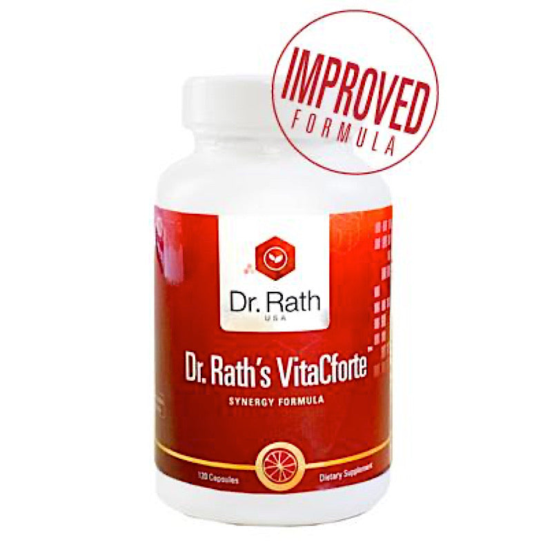 Dr. Rath, VitaCforte Synergy Formula, 120 Capsules UPC 729440860011 | HiLife Vitamins
