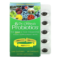 Dr Ohhira's, Probiotics Orignial Form, 60 Capsules UPC 695927121251 | HiLife Vitamins