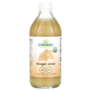 Dynamic Health, Ginger Juice, 16 Oz Liquid - 790223225914 | Hilife Vitamins