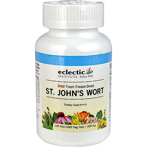 Eclectic Institute, St. John's Wort 300mg, 120 Capsules - 023363300006 | Hilife Vitamins