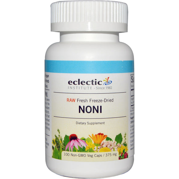 Eclectic Institute, Noni, 100 Capsules - 023363301577 | Hilife Vitamins