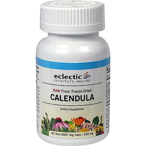Eclectic Institute, Calendula, 90 Capsules - 023363309047 | Hilife Vitamins
