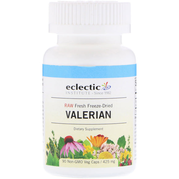 Eclectic Institute, Valerian Sitchensis, 90 Capsules - 023363309399 | Hilife Vitamins