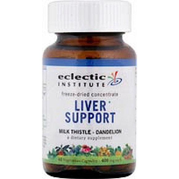 Eclectic Institute, Liver Support, 45 Capsules - 023363324064 | Hilife Vitamins