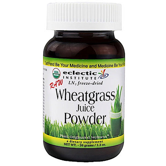 Eclectic Institute, Wheatgrass Juice, 1.3 oz - 023363373031 | Hilife Vitamins