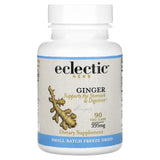 Eclectic Institute, Ginger 395mg, 90 Capsules - 023363309429 | Hilife Vitamins