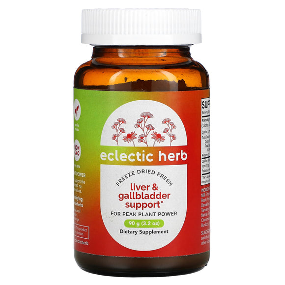 Eclectic Institute, Liver & Gallbladder Support, 3.2 oz - 023363379217 | Hilife Vitamins
