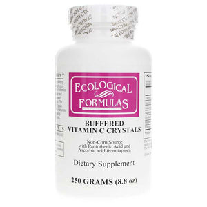 Ecological Formulas, Buffered Vitamin C Crystals, 250 Grams - 696859130953 | Hilife Vitamins
