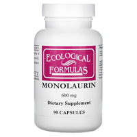 Ecological Formulas, Monolaurin 600mg, 90 Capsules UPC 696859034886 | HiLife Vitamins