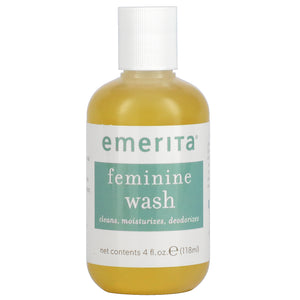 Emerita, Feminine Wash, 4 Oz - 356163303008 | Hilife Vitamins