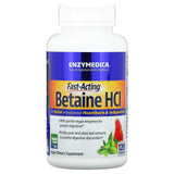 Enzymedica, Betaine HCl, 120 Capsules - [product_sku] | HiLife Vitamins