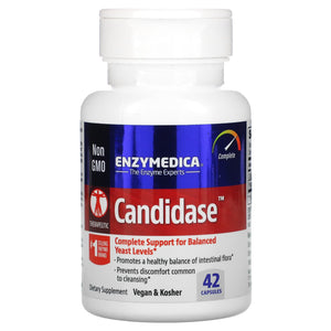 Enzymedica, Candidase, 42 Capsules - 670480201404 | Hilife Vitamins