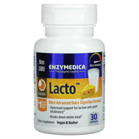 Enzymedica, Lacto, 30 Capsules - 670480241202 | Hilife Vitamins