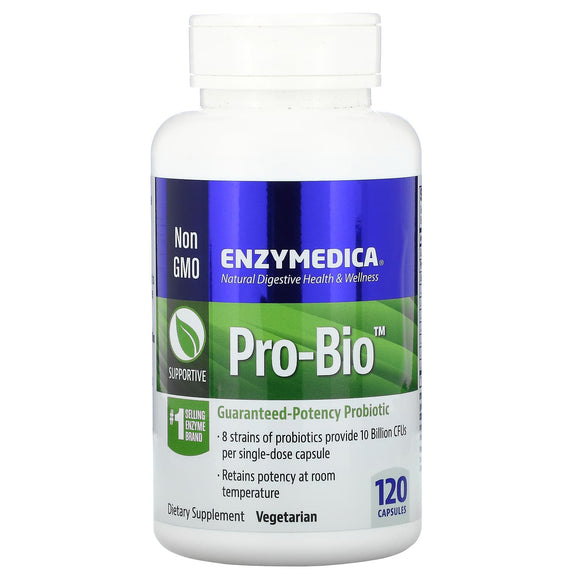 Enzymedica, Pro Bio, 120 Capsules - 670480251133 | Hilife Vitamins