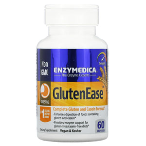 Enzymedica, Glutenease, 60 Capsules - 670480262009 | Hilife Vitamins