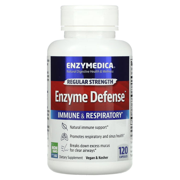 Enzymedica, Enzyme Defense, 120 Capsules - 670480981405 | Hilife Vitamins