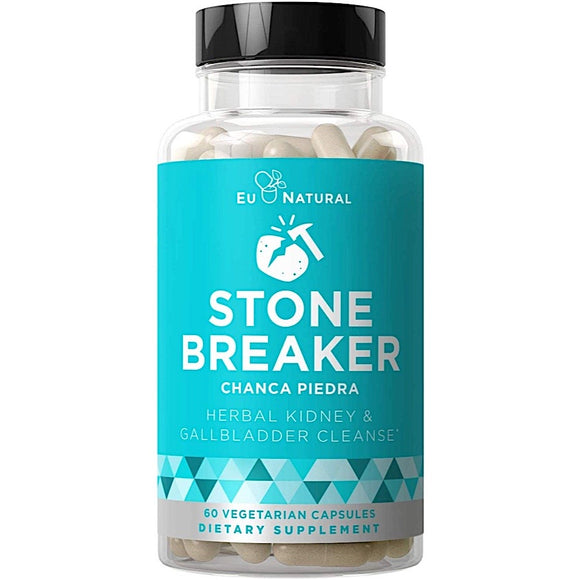 Eu Natural, Stone Breaker Gallbaldder & Kidney Cleanse, 60 Vegetarian Capsules - 855244008158 | Hilife Vitamins