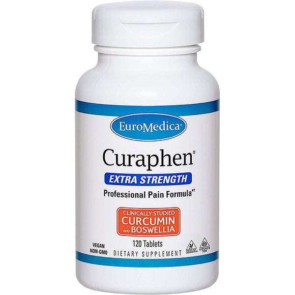 Euromedica, Curaphen Extra Strength, 120 Tablets - 367703612023 | Hilife Vitamins
