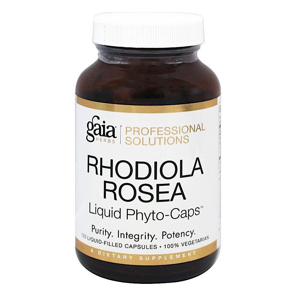 Gaia Herbs, Rhodiola Rosea, 120 Capsules UPC 751063146425 | HiLife Vitamins