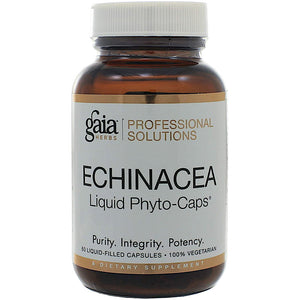 Gaia Herbs Professional solutions, ECHINACEA, 60 Liquid Phyto Caps - 751063398442 | Hilife Vitamins