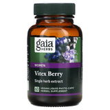 Gaia Herbs, Vitex Berry for Women, 60 Vegan Liquid Phyto-Caps - [product_sku] | HiLife Vitamins