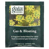Gaia Herbs, Gas & Bloating Tea, 16 Tea Bags - [product_sku] | HiLife Vitamins