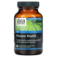 Gaia Herbs, Prostate Health, 120 Vegan Liquid Phyto-Caps UPC 751063145640 | HiLife Vitamins